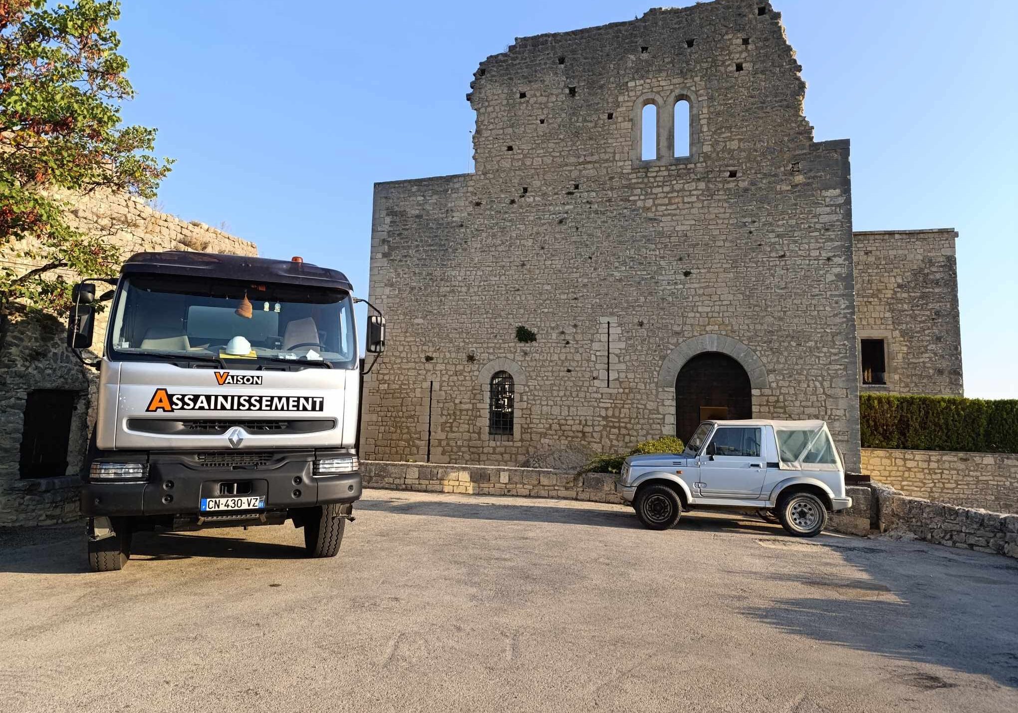 Vaison la romaine assainissement